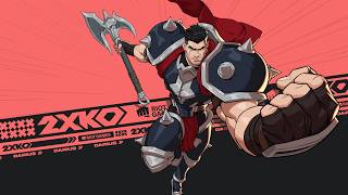 2XKO - Partida ranqueada epica! Darius com Fuse Colossal contra dois jogadores.