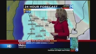 Storm Team 8 forecast - Feb. 1, 2013 - Daybreak
