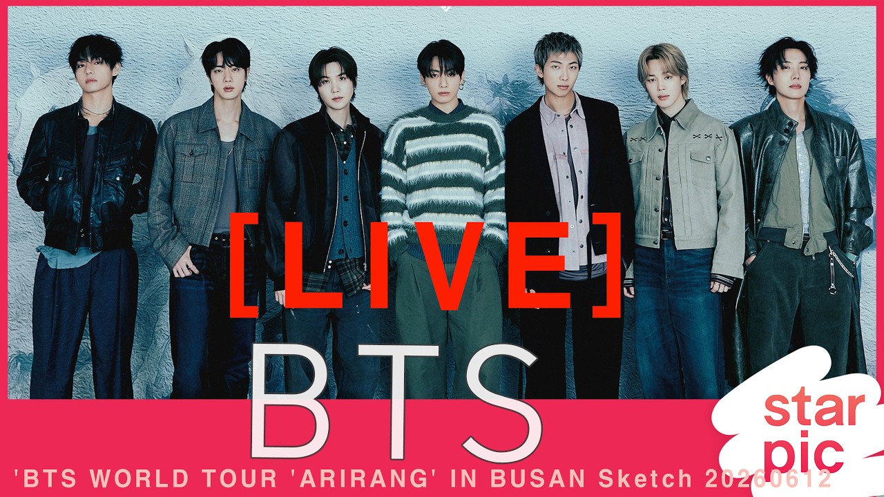 LIVE] 'BTS WORLD TOUR 'ARIRANG' IN BUSAN Sketch [STARPIC] at Busan