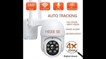 Hisee se 3mp smart wifi ptz camera