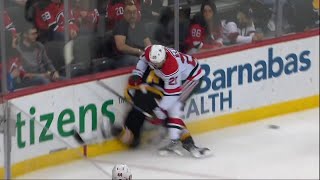Michael McLeod Hit Against Brian Dumoulin (Dual-Feed) Content