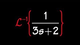 inverse laplace transform, example#2