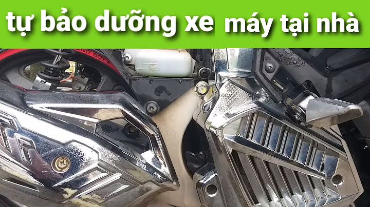 Hướng dẫn bảo dưỡng xe airblade honda