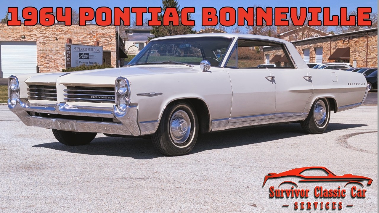 希少！激レア！当時物！amt '64 BONNEVILLE  HARDTOP 1964 Pontiac Bonneville For Sale Survivor Classic Car services