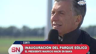 INAUGURACION DEL PARQUE EOLICO