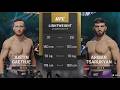 UFC 6 - Justin Gaethje vs Arman Tsarukyan - CPU vs CPU