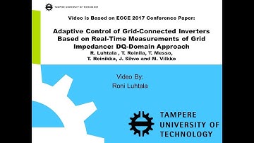 Adaptive Control of Grid-Connected Inverters Based on Real-Time Measurements of Grid Impedance