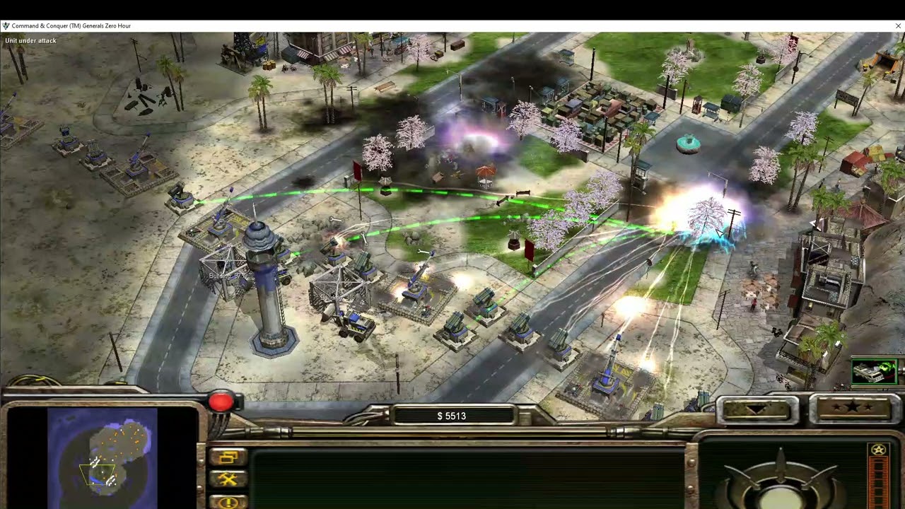Command and Conquer Generals Zero Hour Severs LAN Test 1vs1 No Ai Bot