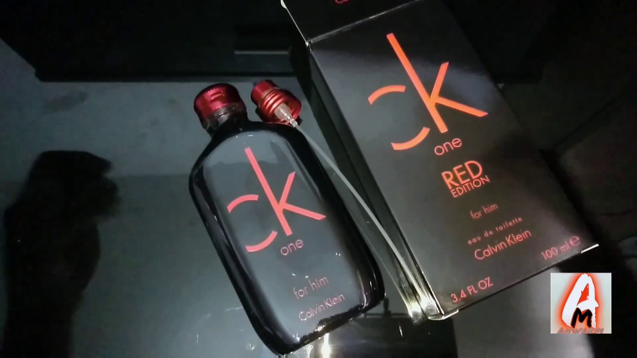 Calvin Klein CK One Red Edition Fragrance (Review) - YouTube
