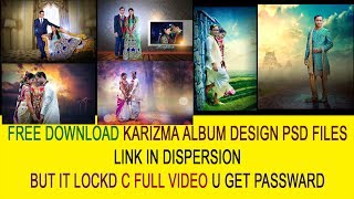 FREE download wedding Karizma Canvera Album PSD LINK IN dispersion[ss free psd]