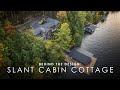 Luxury muskoka cottage on lake rosseau  behind the design with alex foreshew slant cabin cottage