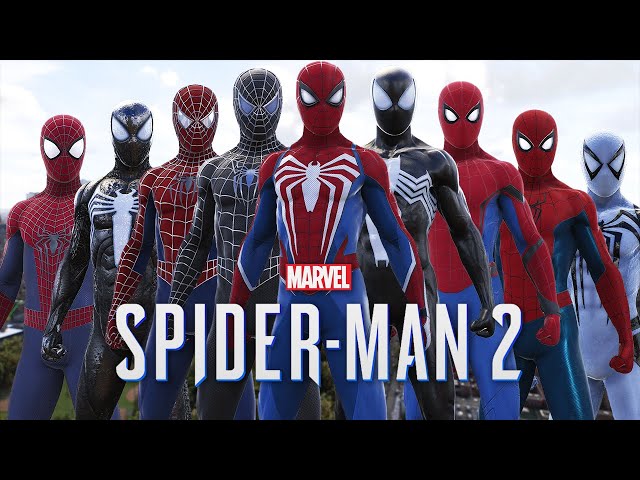 All Suits in Spiderman 2