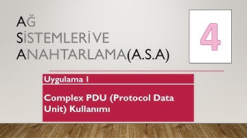 Complex PDU (Protocol Data Unit) Kullanımı