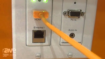 ISE 2015: Kramer Presents Corporate Solutions with K-Touch Control System