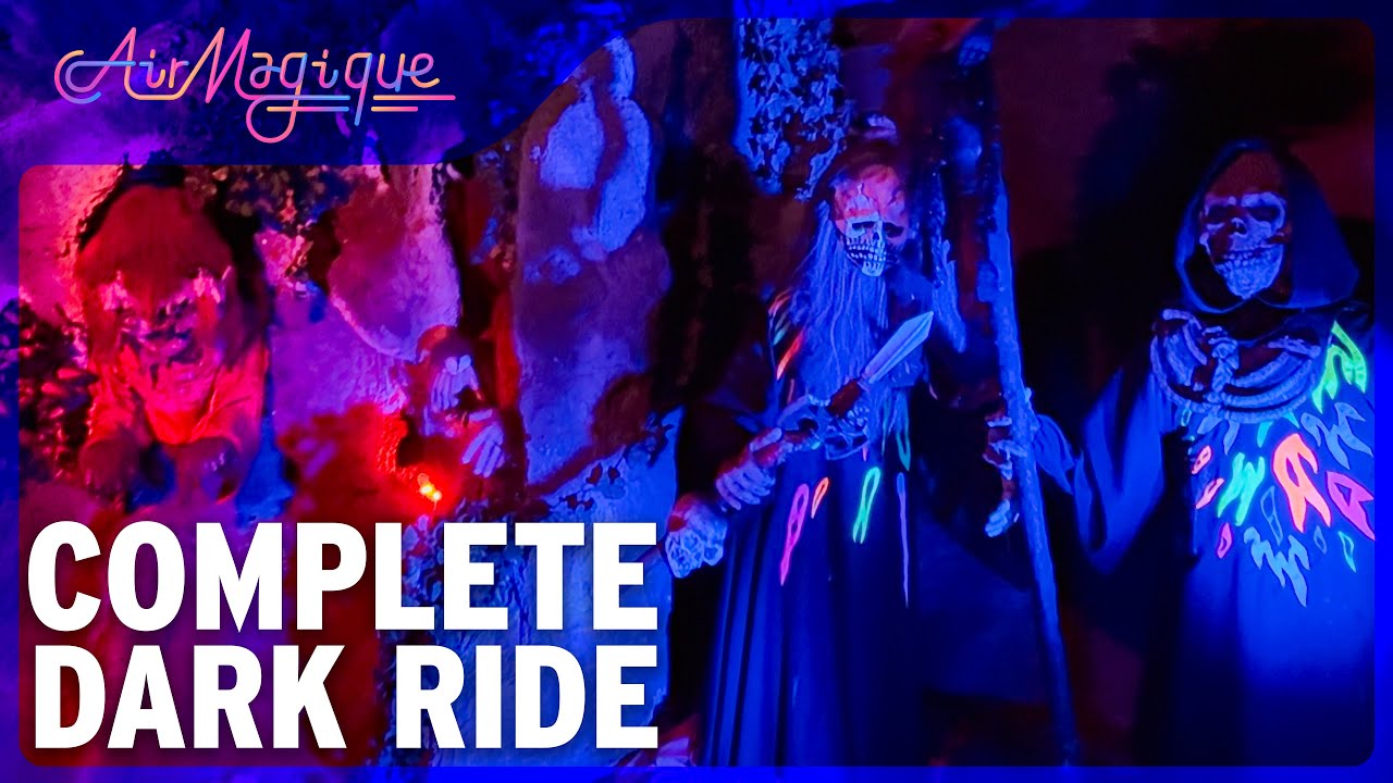 Ghost Rickshaw | Geister Rikscha | POV | Phantasialand | Omnimover Dark Ride | 4K 60 FPS