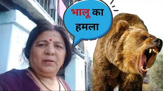 गव म भल क हमल