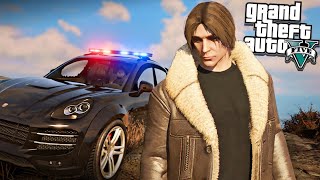 Leon Kennedy Gets Pulled Over In GTA5 RP!