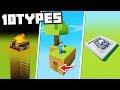 10 Hidden Bases for 10 Different Types of Minecraft Players!