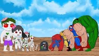 Rescue TEAM WHITE HULK & SPIDERMAN, SUPERMAN, BLACK PANTHER 2: Returning from the Dead SECRET -FUNNY by Superhero Robot 31,035 views 3 weeks ago 30 minutes