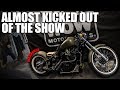 Almost Kicked Out of the Motorcycle Show