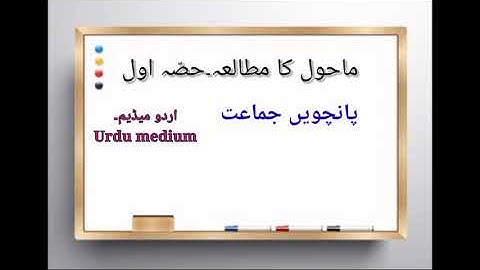 Std 5 .|لباس ہماری ضرورت Libas hamari zarurat۔ماحول کا مطالعہMahol ka mutalla