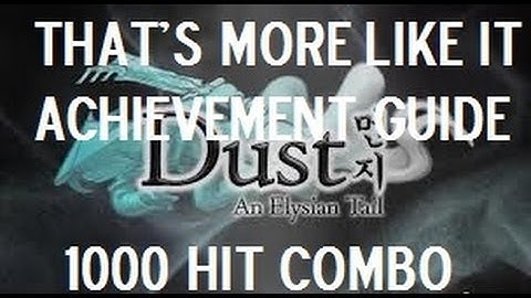 Dust An Elysian Tail - 1000 Hit Combo ( That