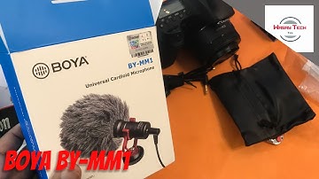 Boya BY MM1 Microphone Unboxing