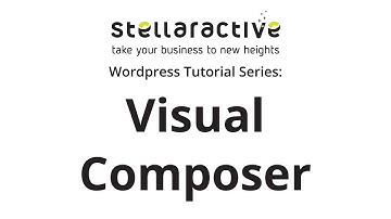 Stellaractive Visual Composer - Part 6
