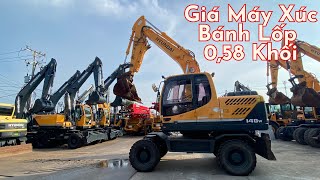 Báo Giá Chi tiết Máy Xúc Bánh Lốp 140W Nhập Khẩu Hàn Quốc | Mỷ Cơ Giới