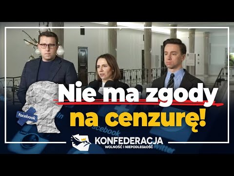 Konfederacja traci konto na Facebooku. Chodzi o posty na temat COVID Facebook usunął profil Konfederacji!