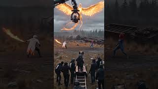 Behind the scenes of a science fiction film #ai #kungfu #trending #viral #filmmaking