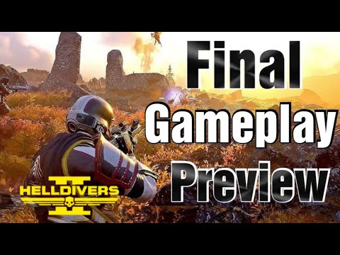 Helldivers 2 Gameplay Looks Ridiculously Fun