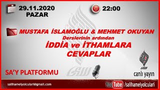 Özel Oturum İddi̇a Ve İthamlara Cevaplar 2200 29112020