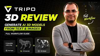 Tripo 3D Review: Generate AI 3D Models from Text & Images | Full Workflow Guide screenshot 5