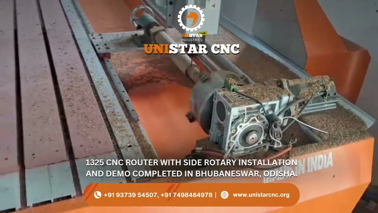 What Makes 1325 CNC Router with Side Rotary a Game Changer for Odisha Industry?