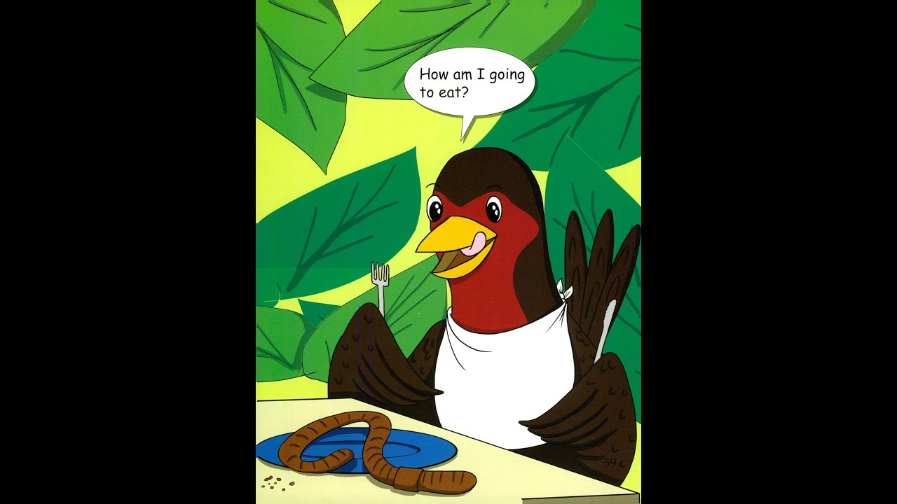 A0129 What Do Birds Eat | One Story A Day | English For Beginers