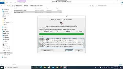 installing codeblocks v17.12 full with compiler With testing project