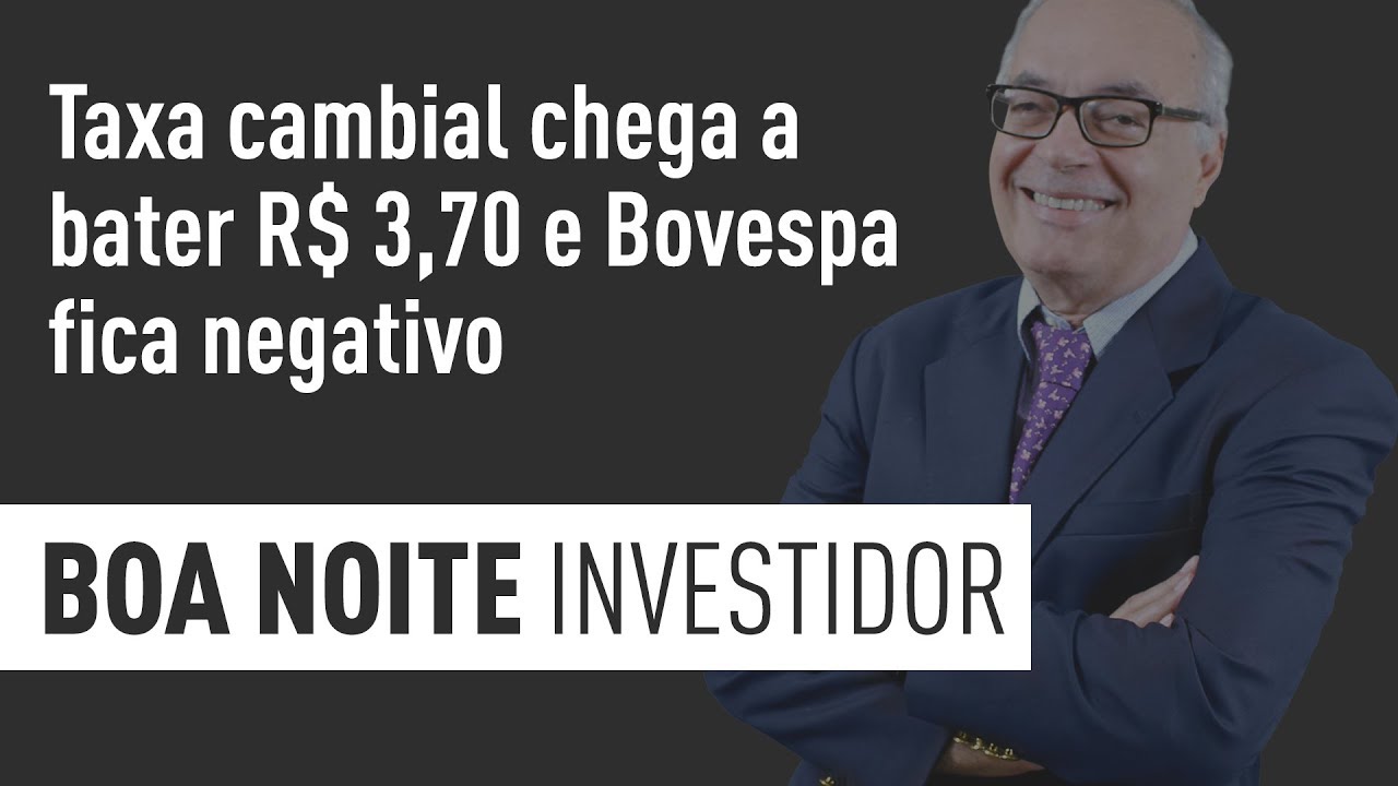homebroker santander corretora Taxa cambial chega a bater R$ 3,70 e Bovespa fica negativo