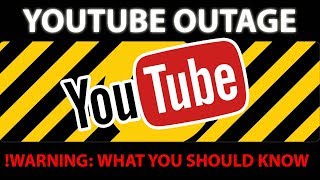 Warning: YOUTUBE'S POWER OUTAGE 2018 And What You Should Know About it!