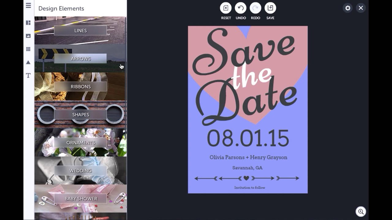 Dates Tutorial Save The Date Tutorial - YouTube