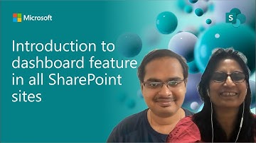 Introduction to dashboard feature in all SharePoint sites