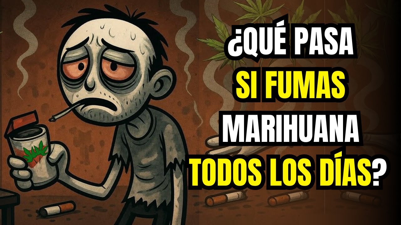 😳 Esto le pasa a tu CEREBRO cuando fumas MARIHUANA diario | Lo que la ciencia descubrió
