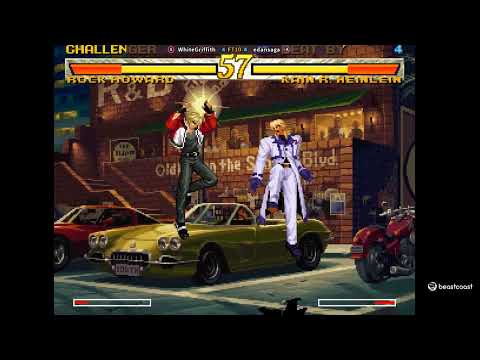 Garou: Mark of the Wolves @ Fightcade 2 - WhiteGriffith vs edansaga [FT10]