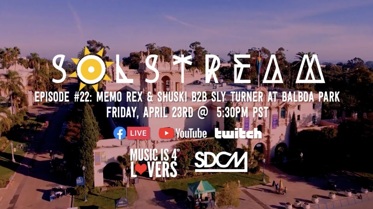 SOLstream #22: Shuski b2b Sly Turner & Memo Rex (live)