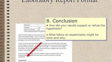 Lab Report and Experimental Design
