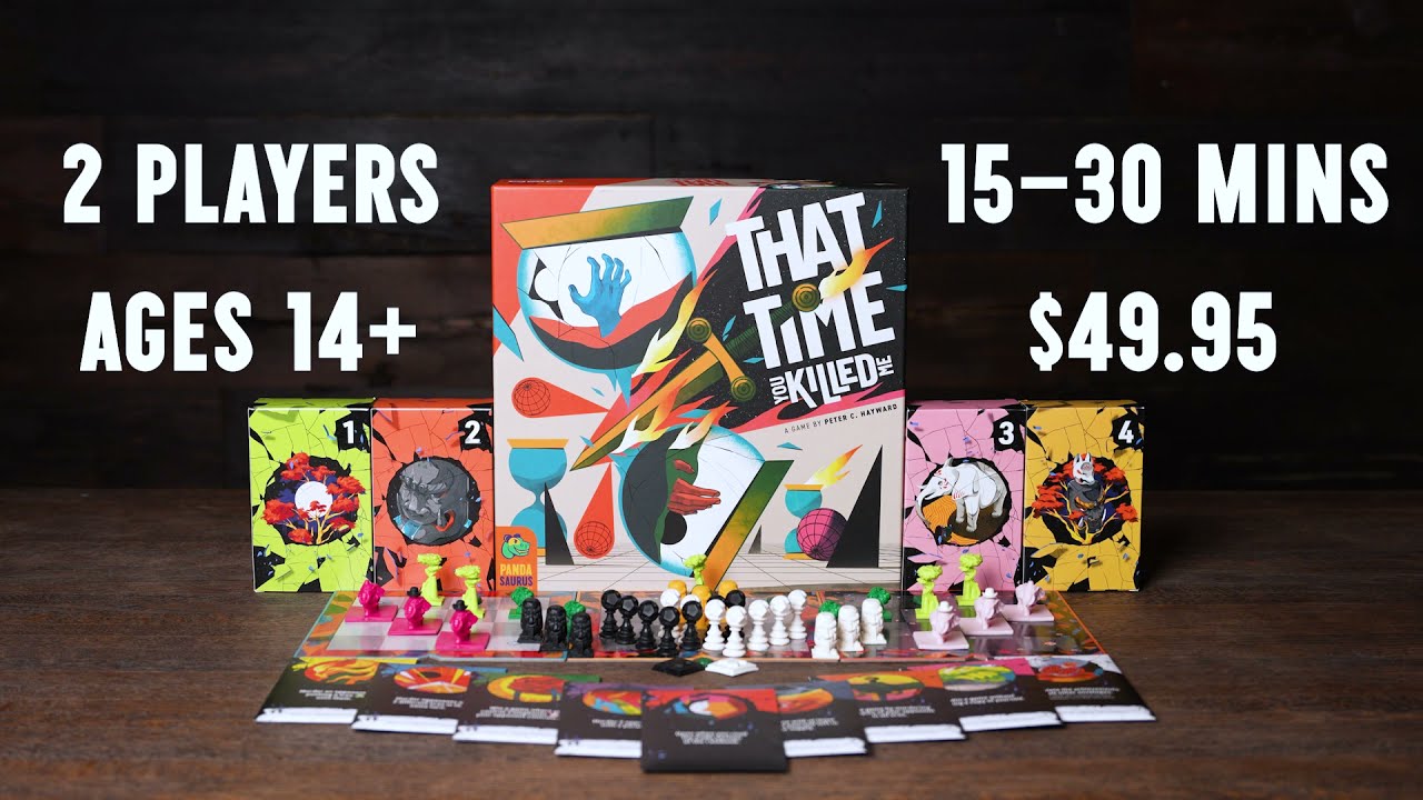 Review: That Time You Killed Me board game mixes chess with time