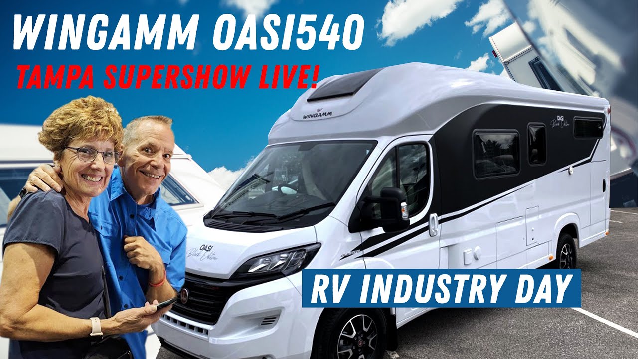 Italian Rv NEW Italian RV! Wingamm OASI 540 - Industry Day at the RV Supershow ...