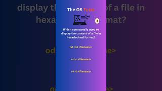 OS Quiz 6 - Master Linux File & Shell Commands #linuxcommands #operatingsystem #linuxtutorial