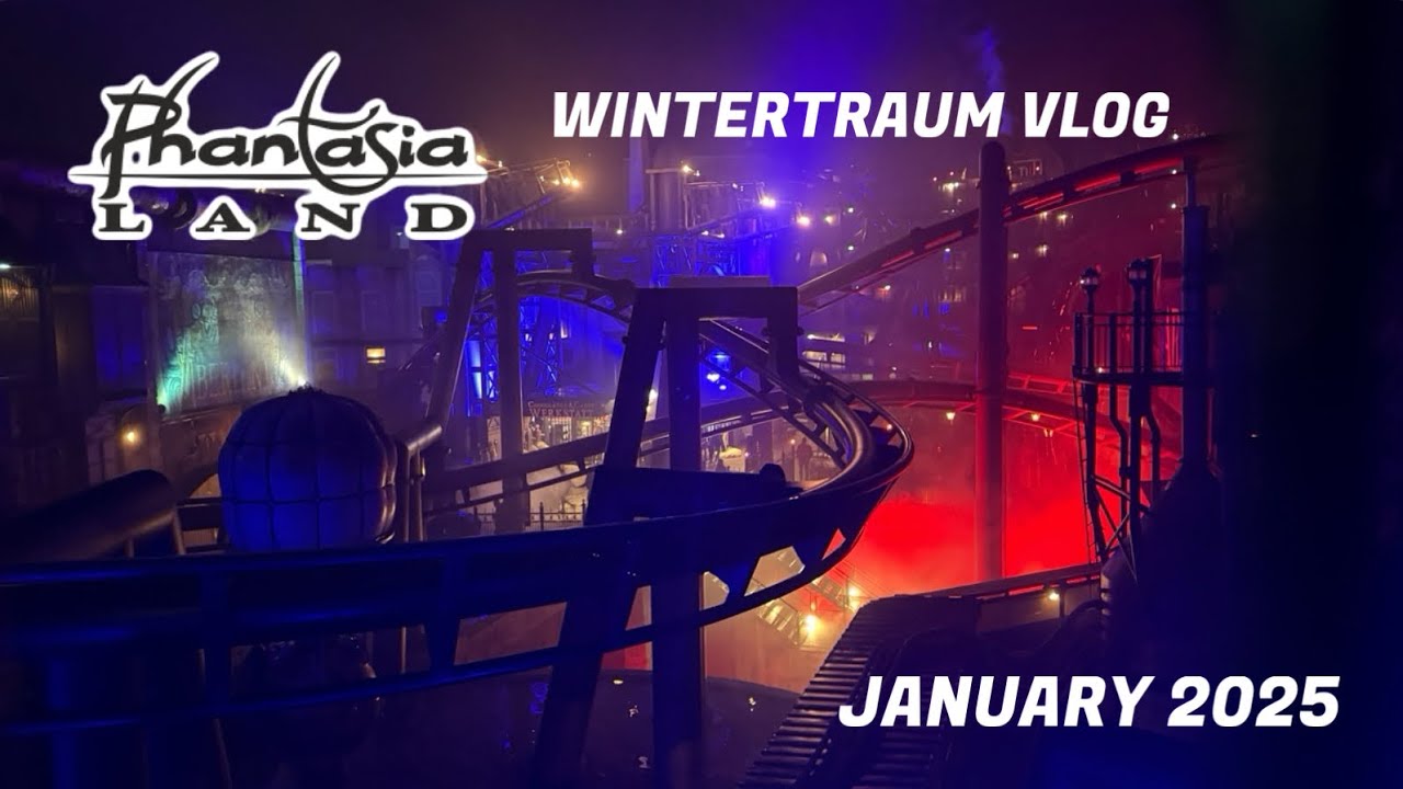 Phantasialand VLOG - Cologne, Germany (January 2025)