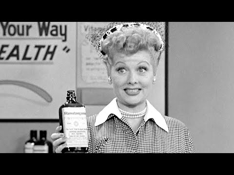 Video: Lucille Ball performs the Vitameatavegamin commercial in I Love Lucy.